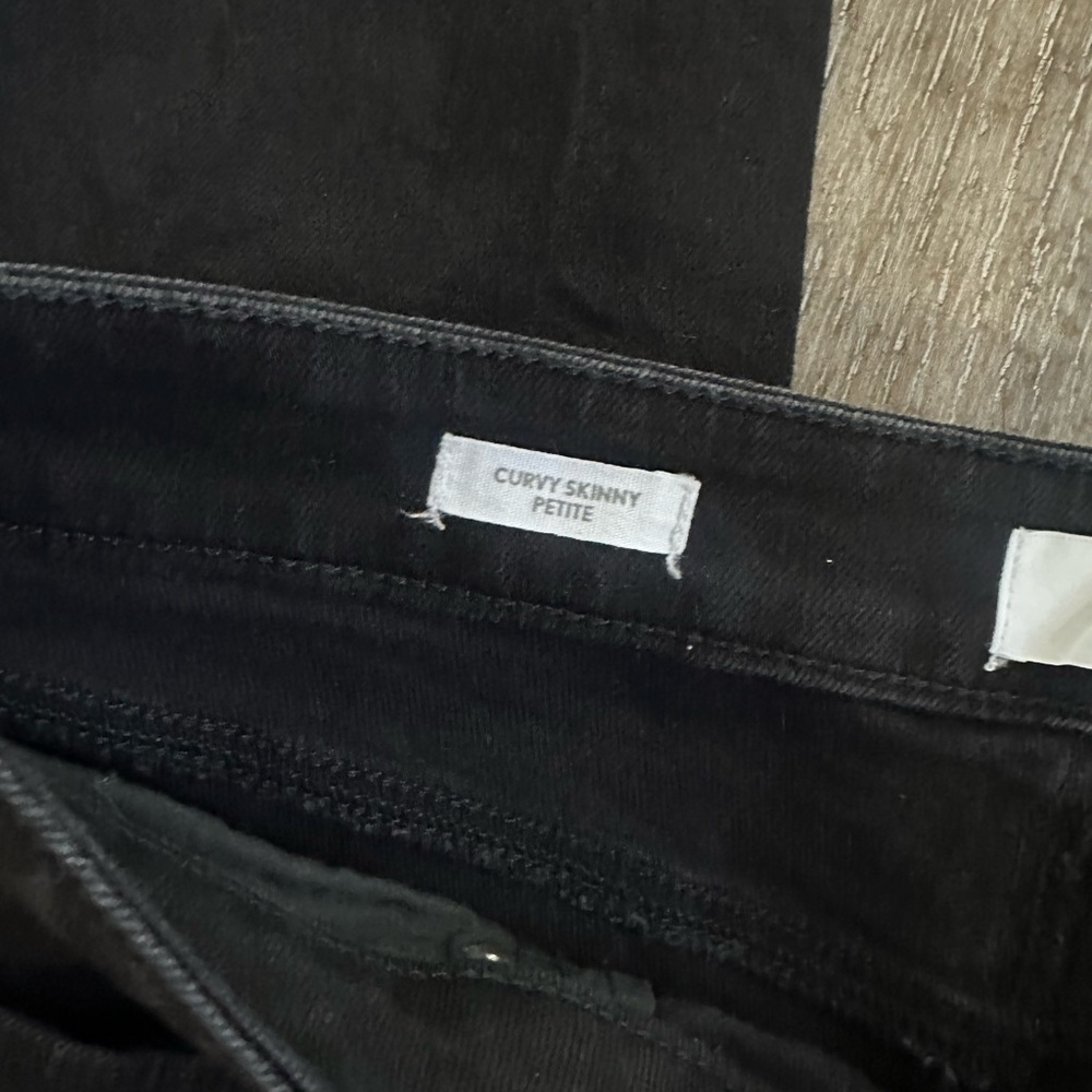 LOFT Women's High Rise Black Jeans - Picture 6 of 10